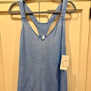 RVCA blue overall short